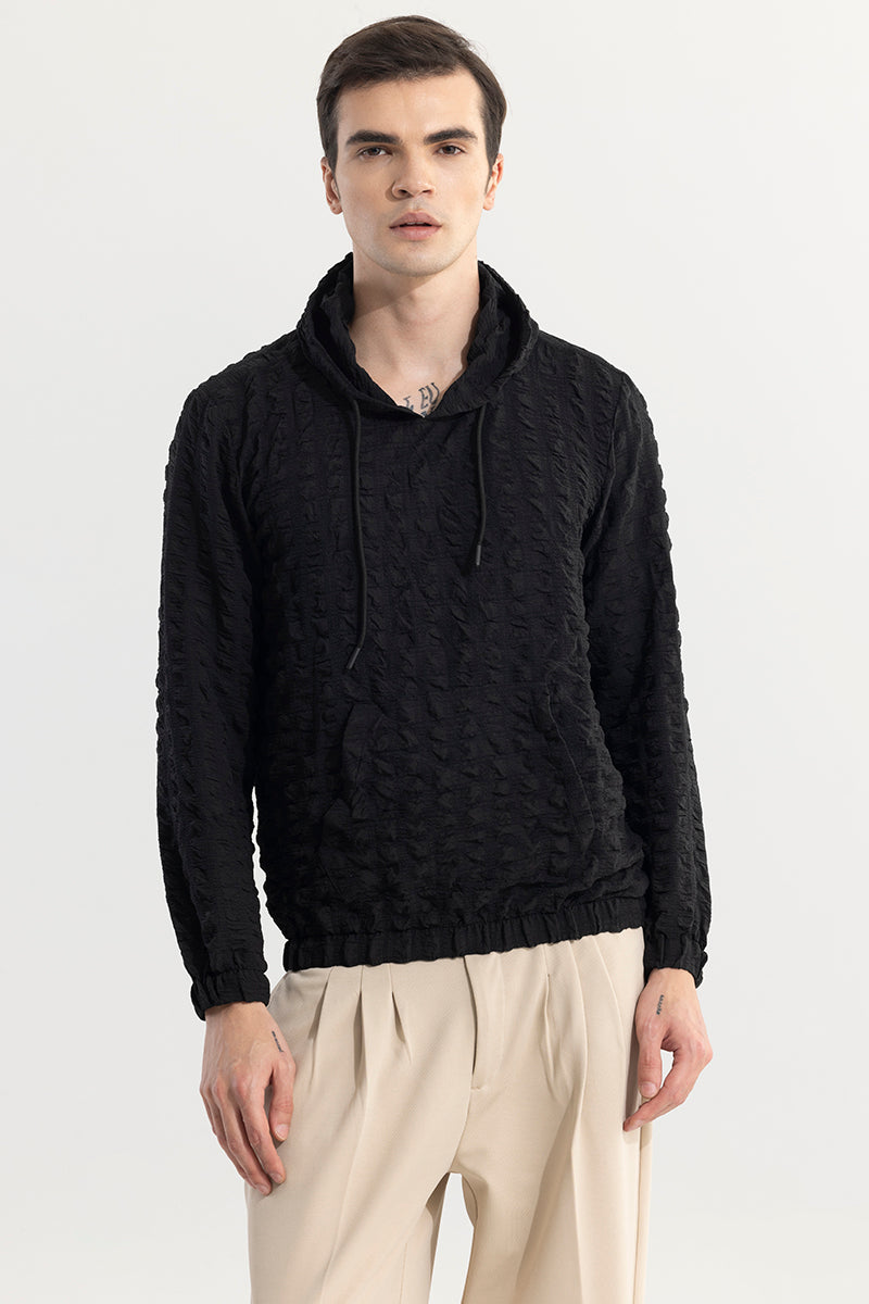 SNITCH Square Whiff Black Hoodie - view 6