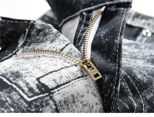 NEW BlackTree PRE-EDITION Spring Patchwork With Print Jeans ! - view 2
