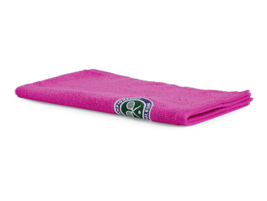 Spaces India Wimbledon 2023 Hand Towel - 100% Cotton - Rose - By Spaces - view 2
