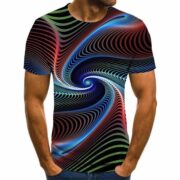 BlackTree three dimensional graphic T-shirt-BTD102.