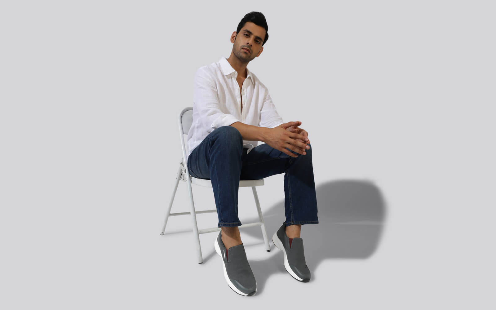Neeman's The Dependables : Dark Grey-Maroon - view 11