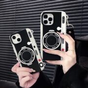 Peeperly Retro 3D Camera Phone Case with Lanyard