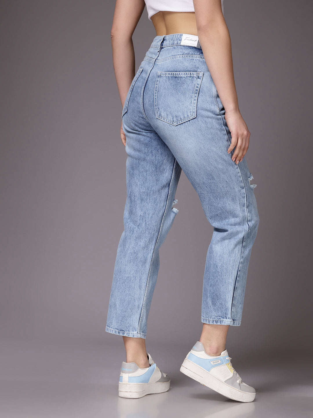 Freehand By The Indian Garage Co Women Straight Fit Jeans - view 6