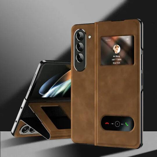 Million Cases Galaxy Z Fold6 Napa Leather Business Case