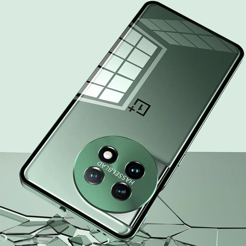Million Cases OnePlus 12R Aluminium Alloy Metal Frame Glass Case - view 6