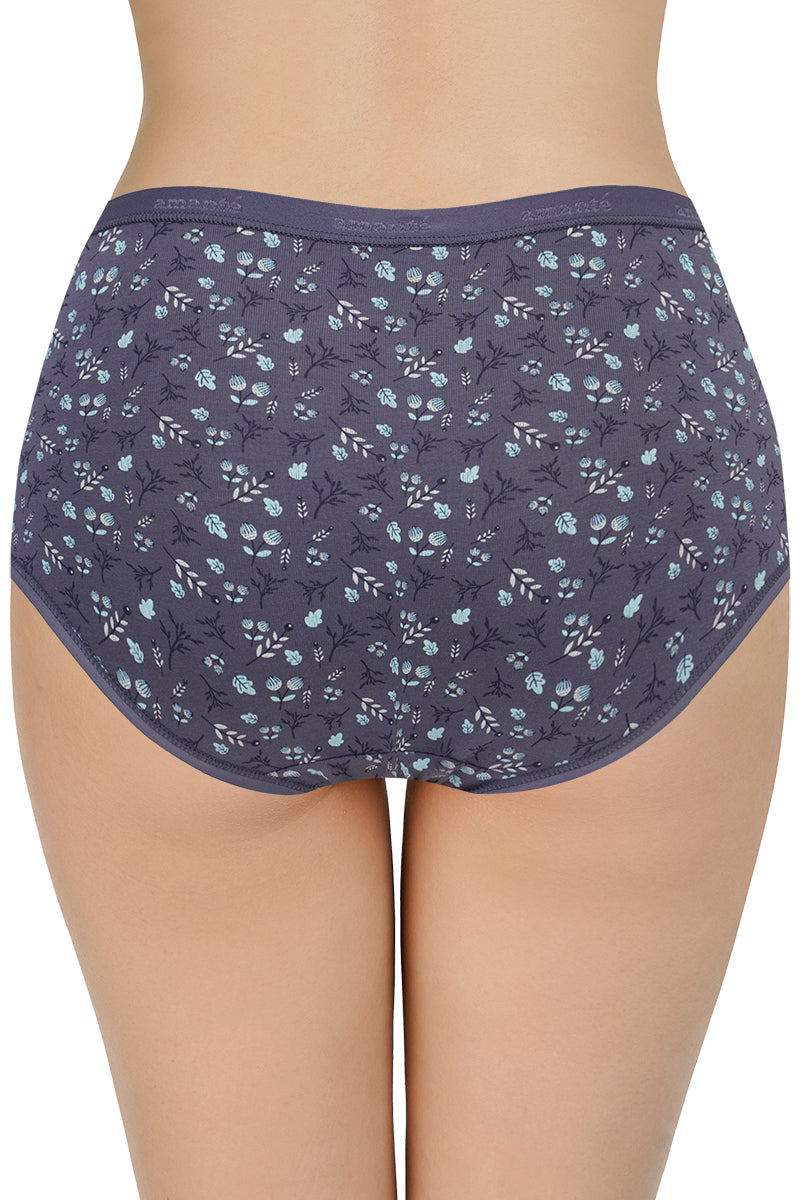 Amante Print High Rise Full Brief Panties (Pack of 3) - view 7