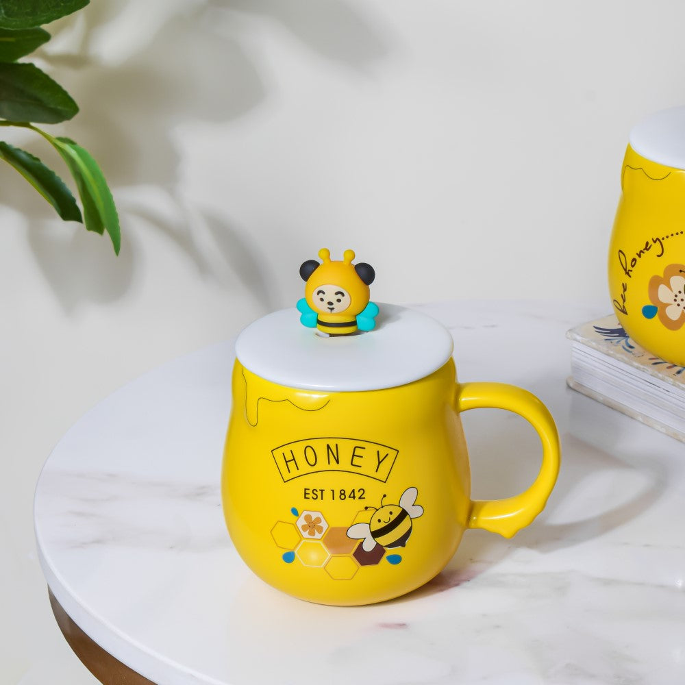 Nestasia Honey Bee Coffee Mug Yellow 350 ml - view 3