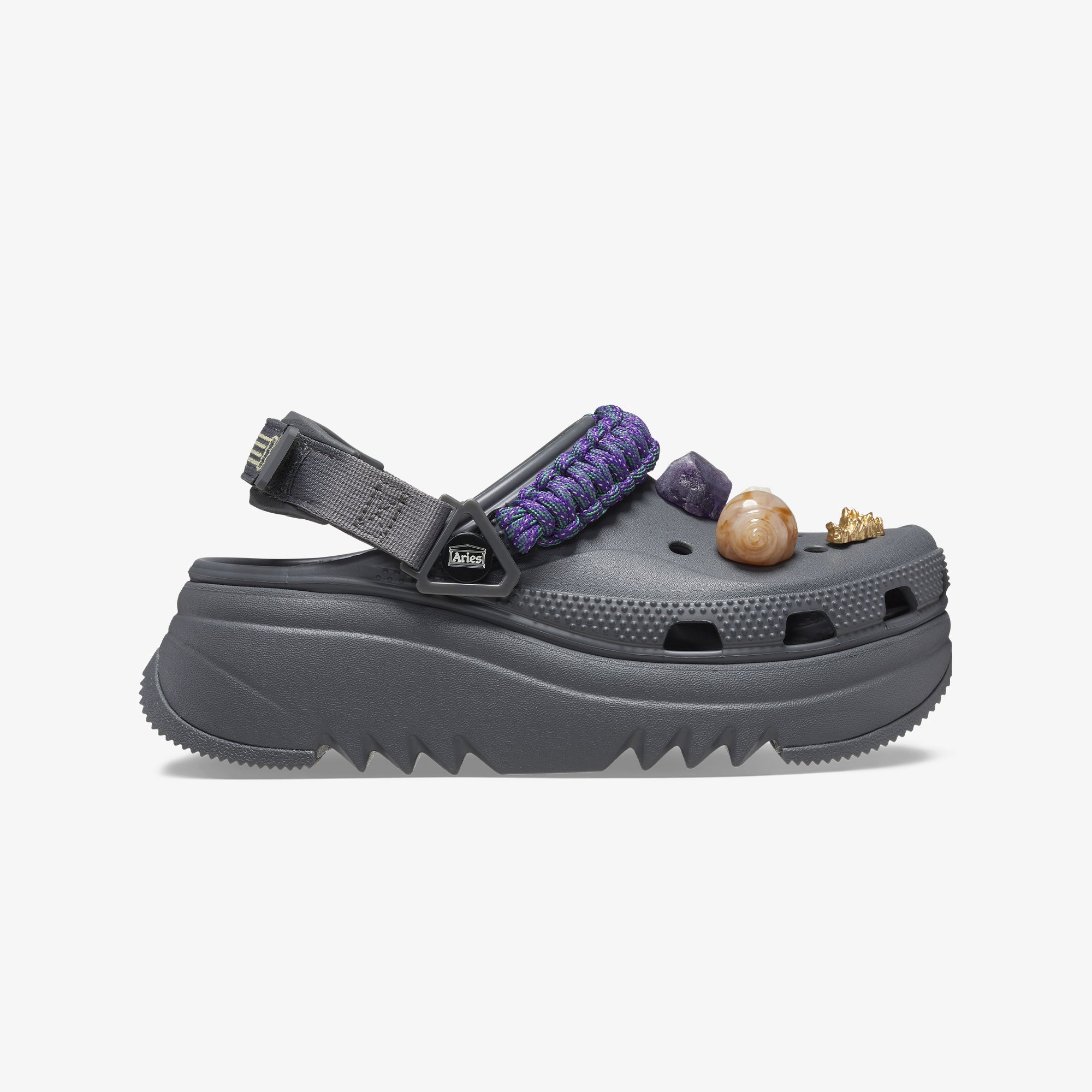 Crocs | ARIES ARISE x CROCS { SLATE/GREY - view 5