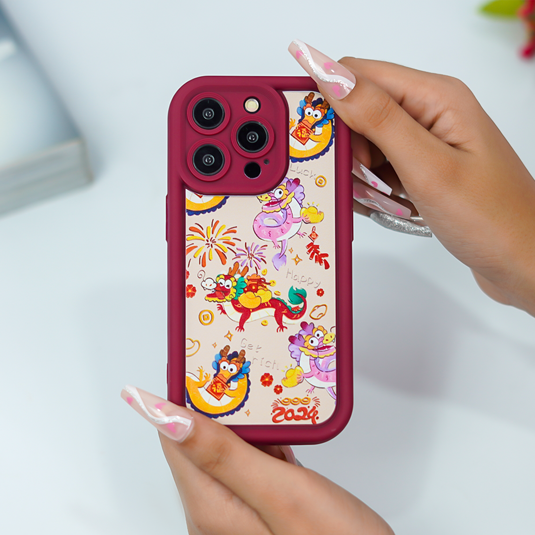 Peeperly Lucky Dragon Embroidery Case – No Color - view 6