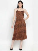 Animal Rayon Printed Women Dress..