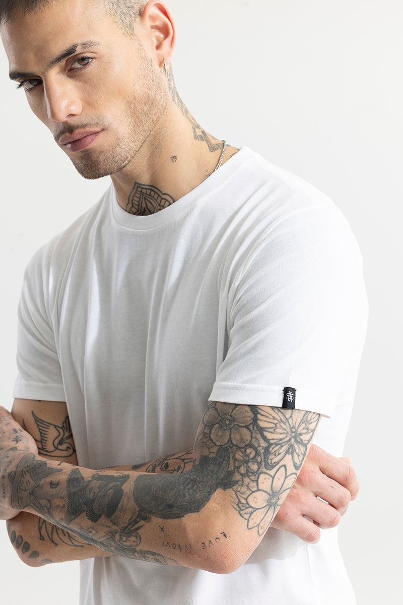 SNITCH EasyEssentials White T-Shirt - view 4