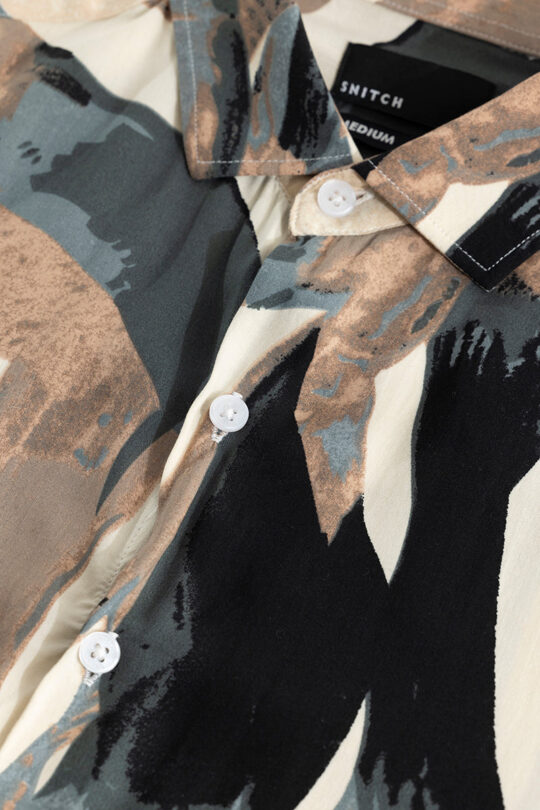 SNITCH Abstracx Brown Shirt - view 2