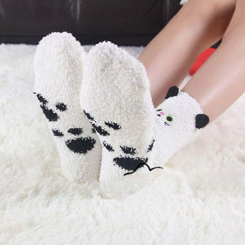 VinnyC Fluffy Cushion Socks - view 5