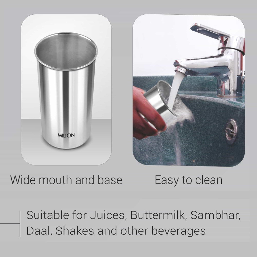 Milton Stainless Steel Tumbler with Lid | 1 Pc - view 3