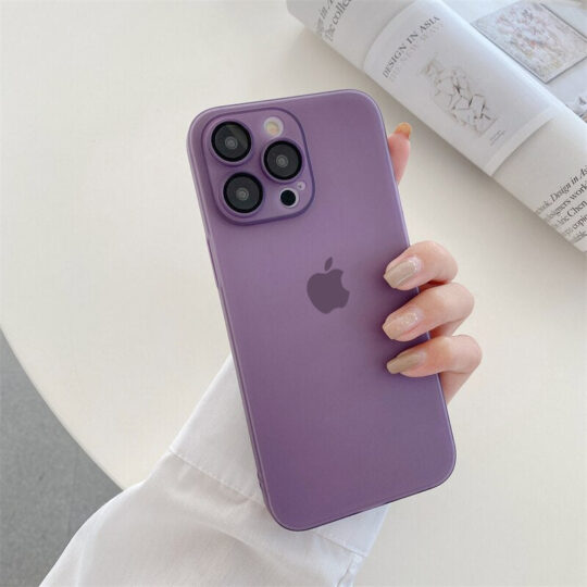 Million Cases iPhone 14 Pro Max Ultra-Thin Matte Paper Back Case