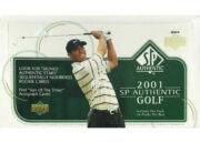 2001 Upper Deck SP Authentic Golf Hobby Box