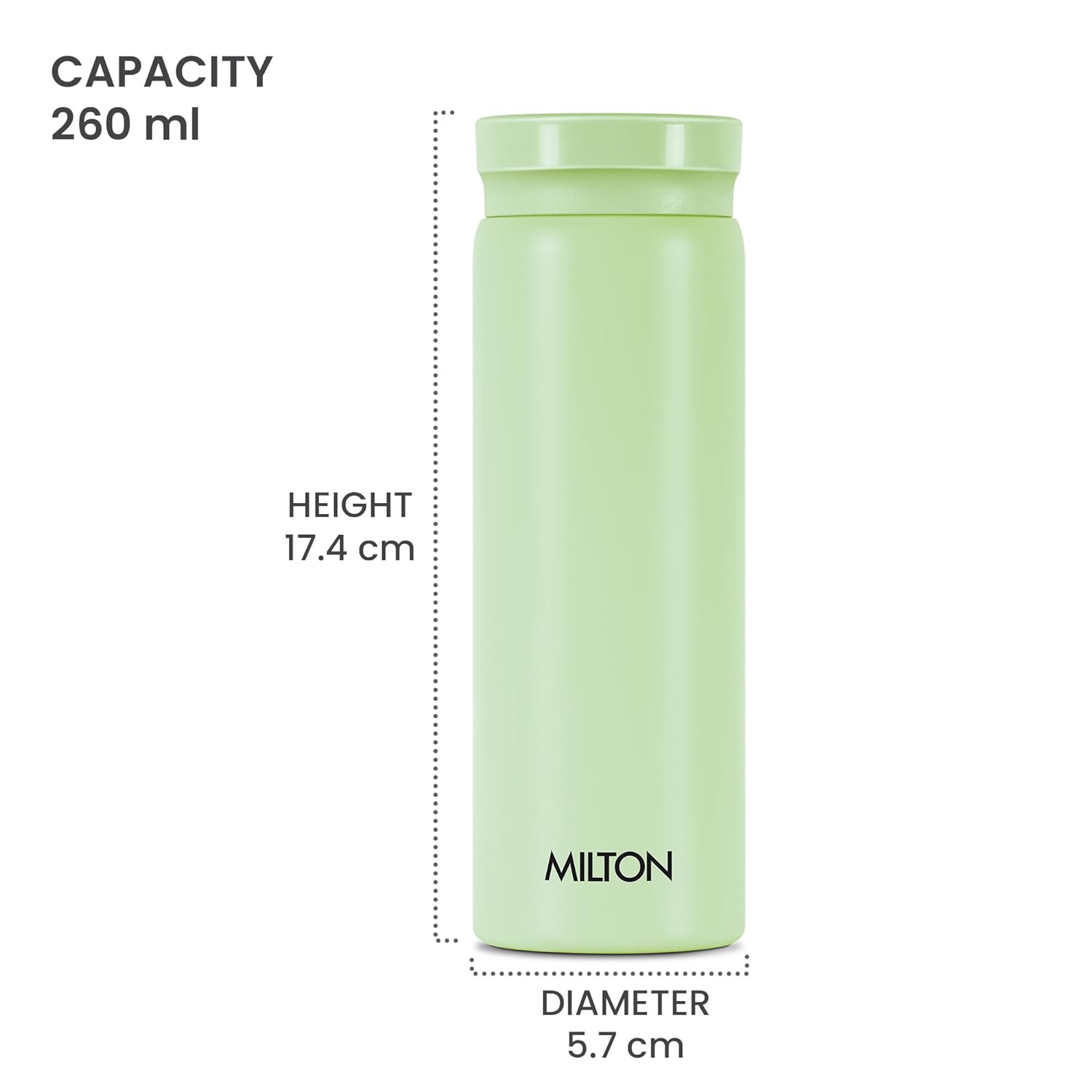Minimate Thermosteel Water Bottle (Milton) - view 8