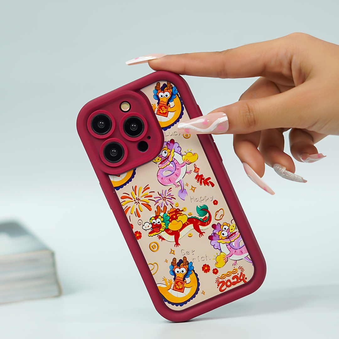 Peeperly Lucky Dragon Embroidery Case – No Color - view 7