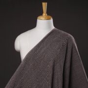AHA VASTRA HANDLOOM Brown - Jhiri Pure Handloom Cotton Fabric
