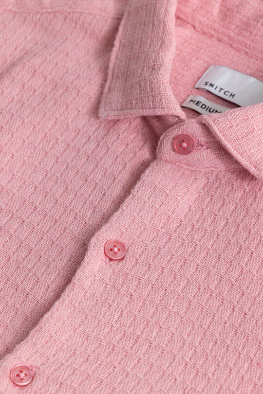 SNITCH RelaxKnit Pink Shirt - view 2