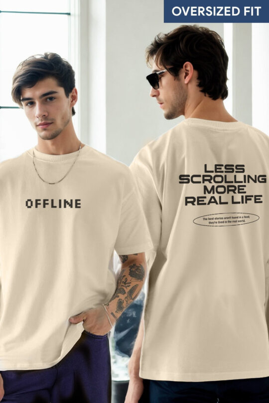 BlackTree(THHOR SERIES-BT10048)Oversized for mens Tee