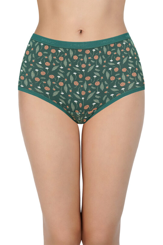 Amante Printed High Rise Full Briefs (Pack of 3) - view 2