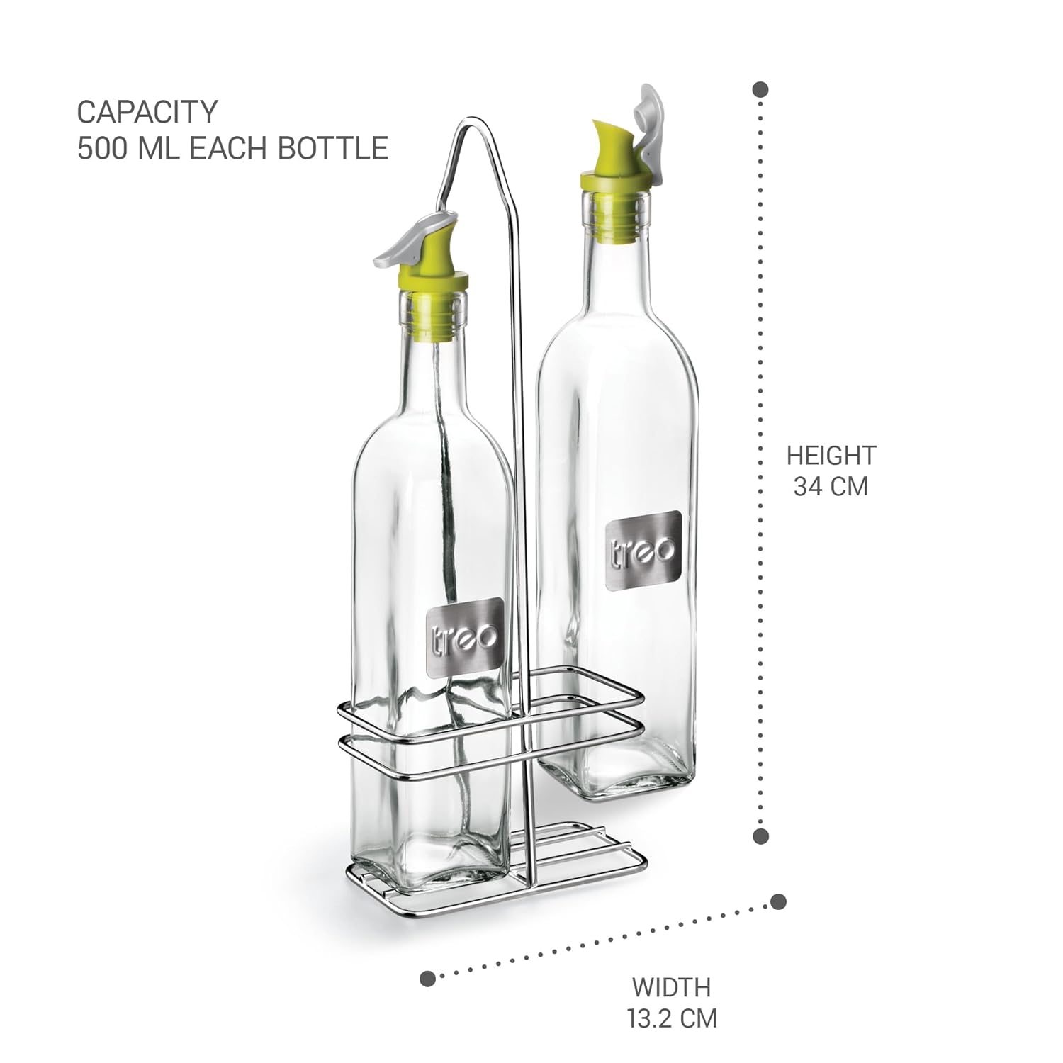 Swift Oil Dispencer 2 Pcs With Stand (Treo by Milton) - view 7