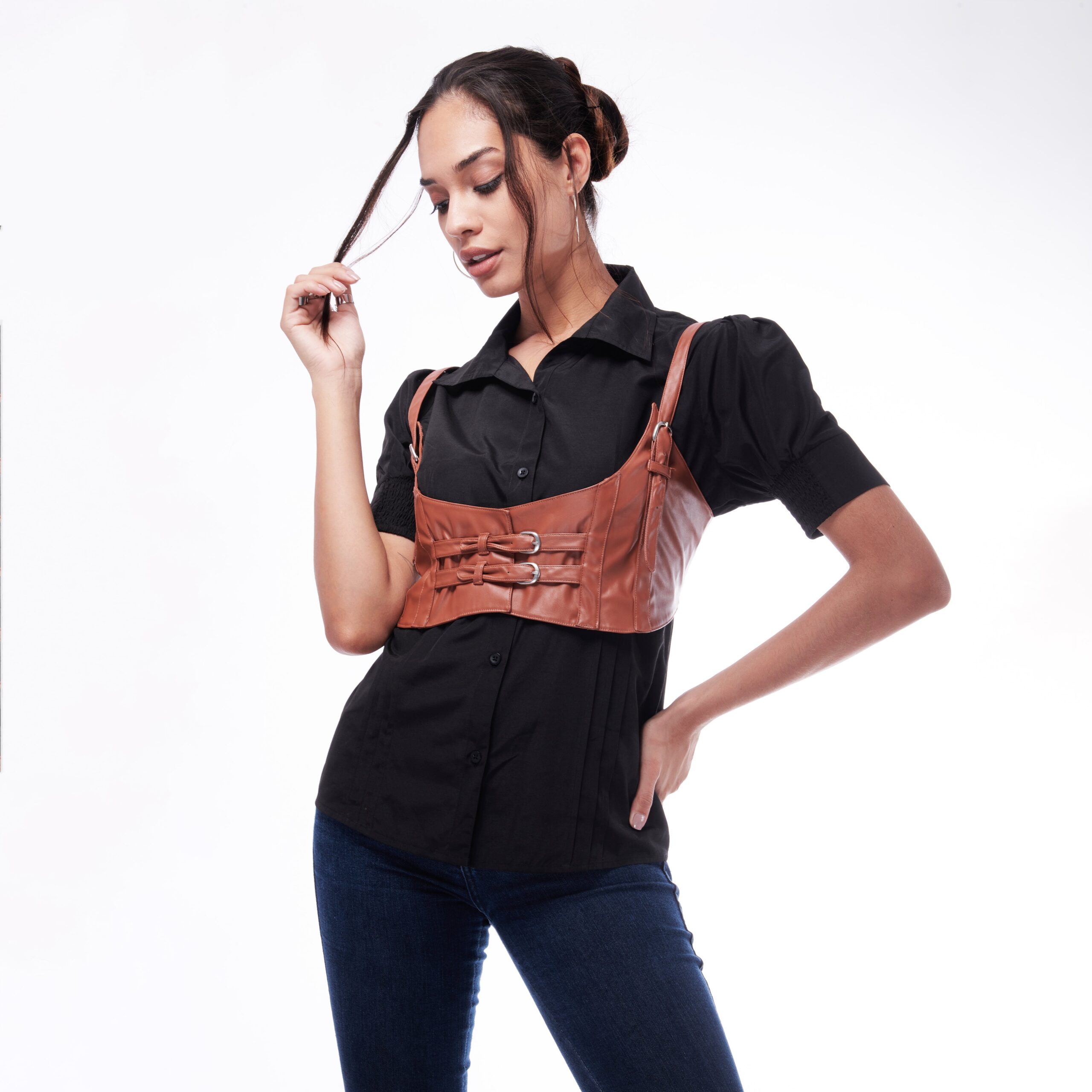 Baddie Shirt Waistcoat Set - view 7