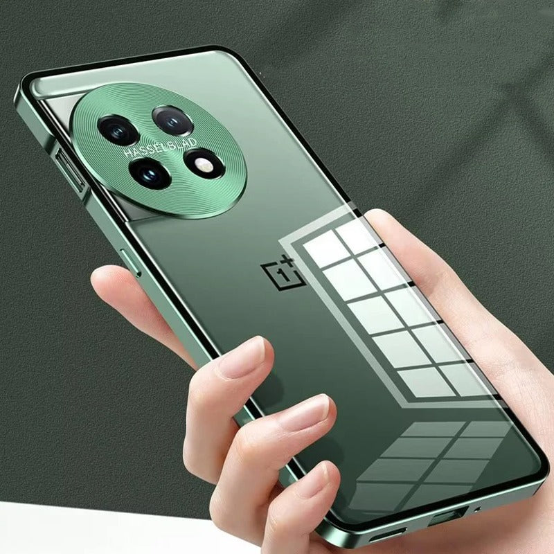 Million Cases OnePlus 12R Aluminium Alloy Metal Frame Glass Case - view 9