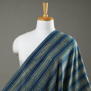 HAVELI CHRONICLES Blue - Akola Hand Block Printed Cotton Fabric
