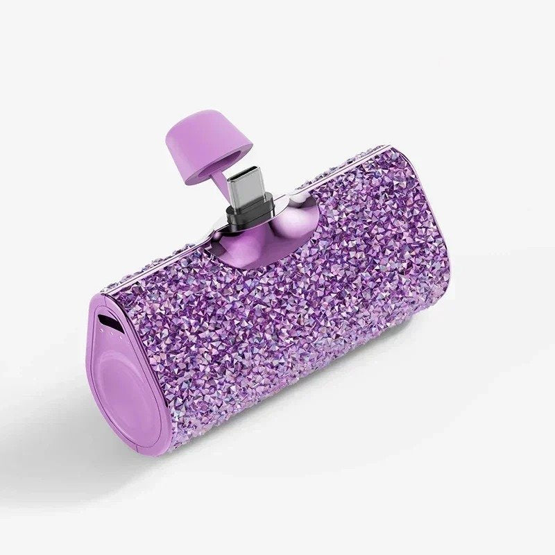 Peeperly Sparkle Diamond Portable Mini 20W 5000 mAh Power Bank - view 7
