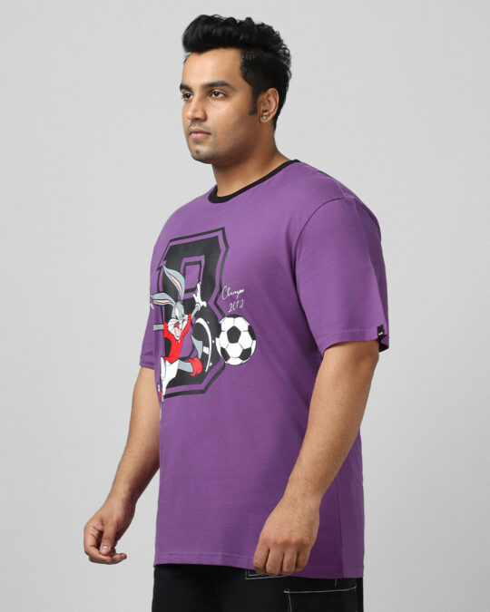 BlackTree Graphic Printed Oversized Plus Size T-shirt - view 2
