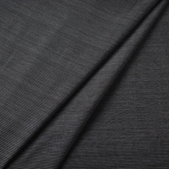 AHA VASTRA HANDLOOM Black - Jhiri Pure Handloom Cotton Fabric - view 2