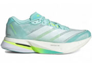 adidas Adizero Boston 13 Semi Flash Aqua Zero Metalic Lucid Lemon (Women's)