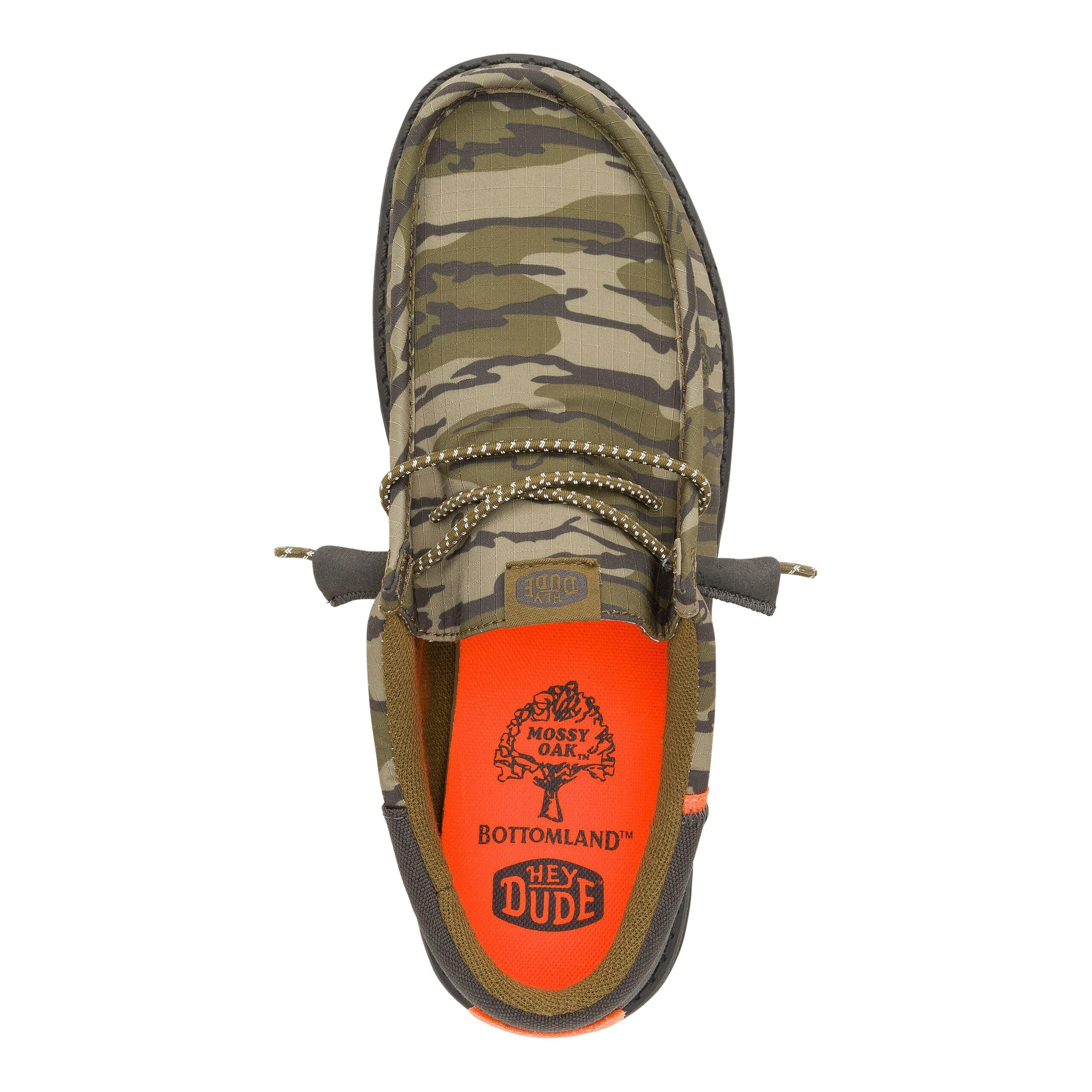 HEYDUDE shoes Wally Funk Mossy Oak® Bottomland® - Black Camo - view 6