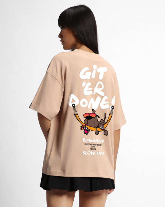 BlackTree Graphic Printed Oversized dresses - view 2