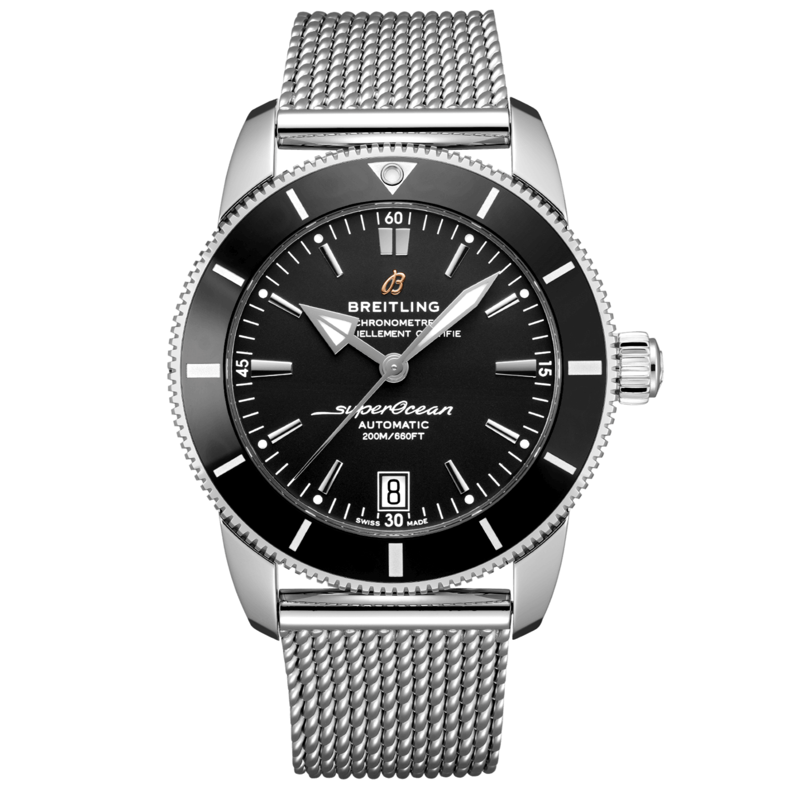 Breitling Superocean Heritage B20 Automatic Black Dial Men 42mm