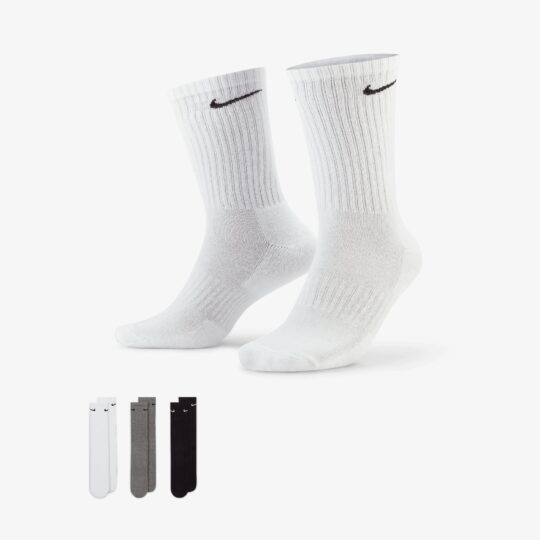 Nike | Everyday Cushioned Training Crew Socks (3 Pairs) { Multi-color
