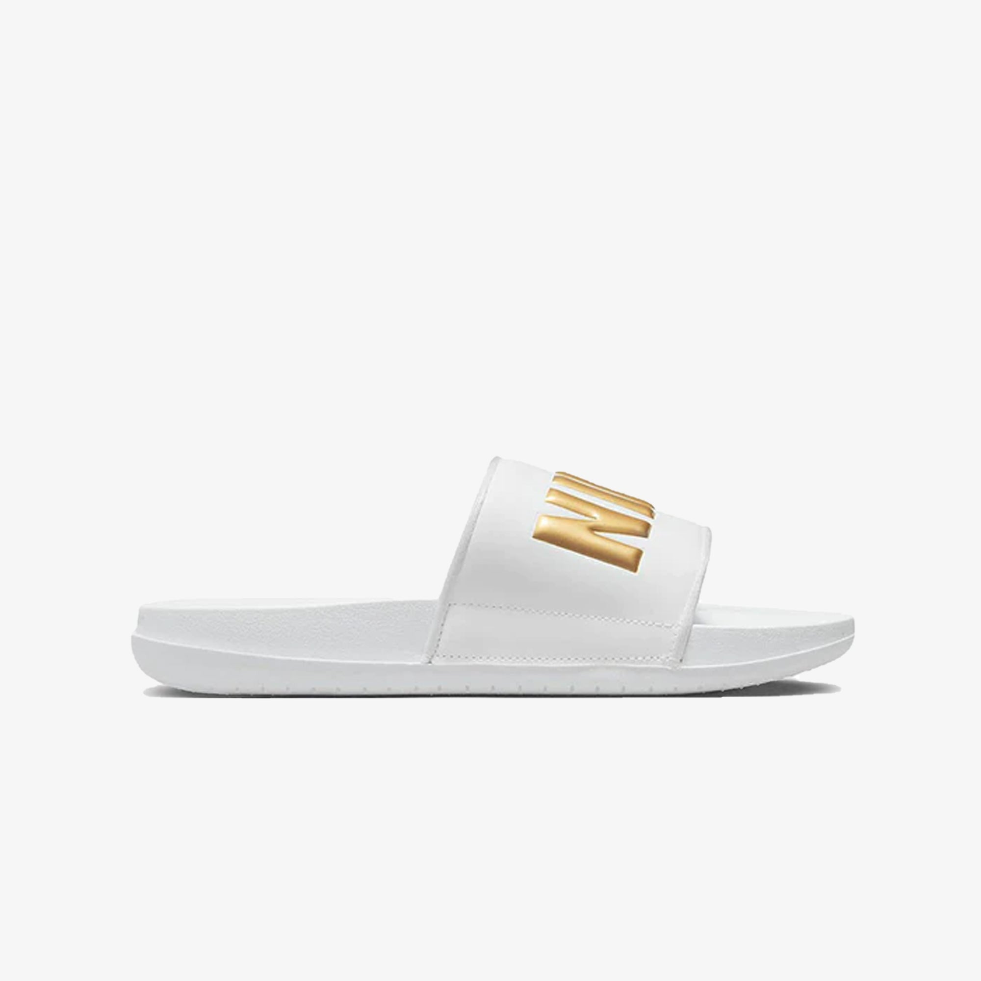 Nike | OFFCOURT { WHITE/METALLIC GOLD-WHITE - view 4