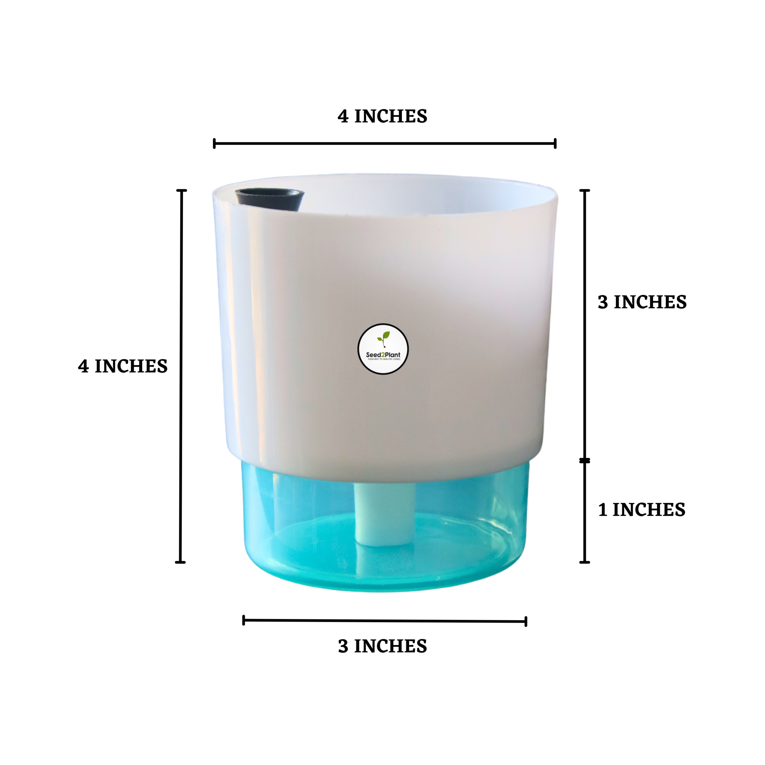 Seed2Plant HydroGlow Effortless Self-Watering Indoor Planter - view 3