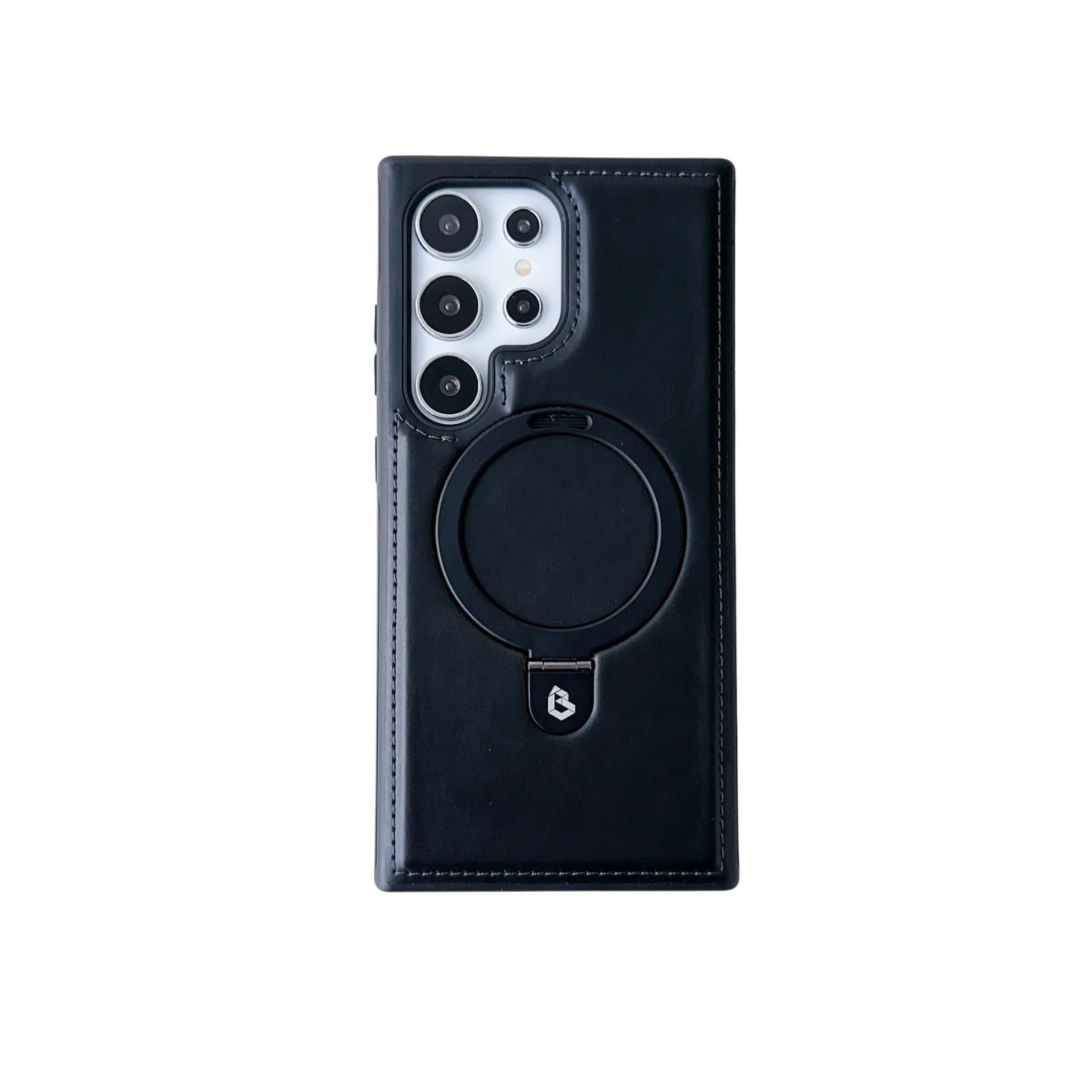 Million Cases Luxe Leather Magnetic Ring Holder Case - Samsung - view 4