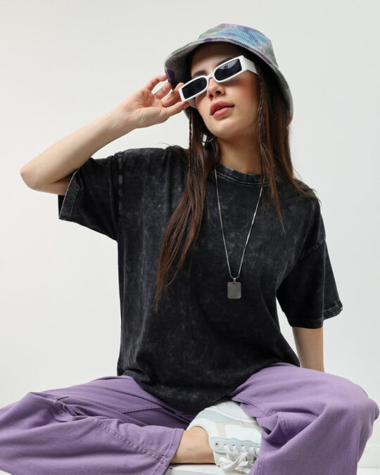 BlackTree Black Oversized dresses - view 2