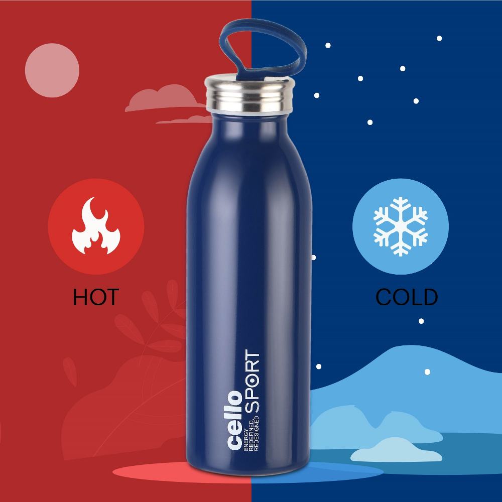 Cello Nios Flask, Vacusteel Water Bottle - view 21