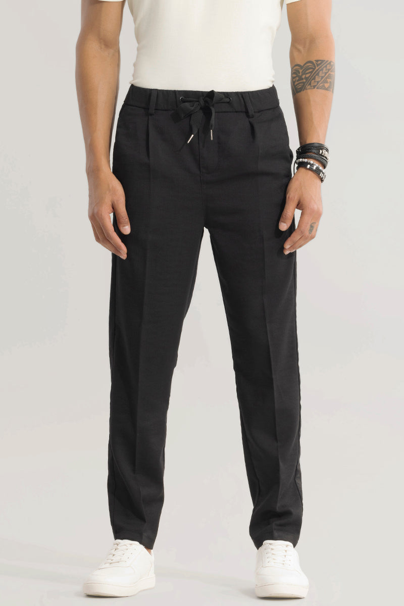 SNITCH Soft Stride Black Trouser - view 7