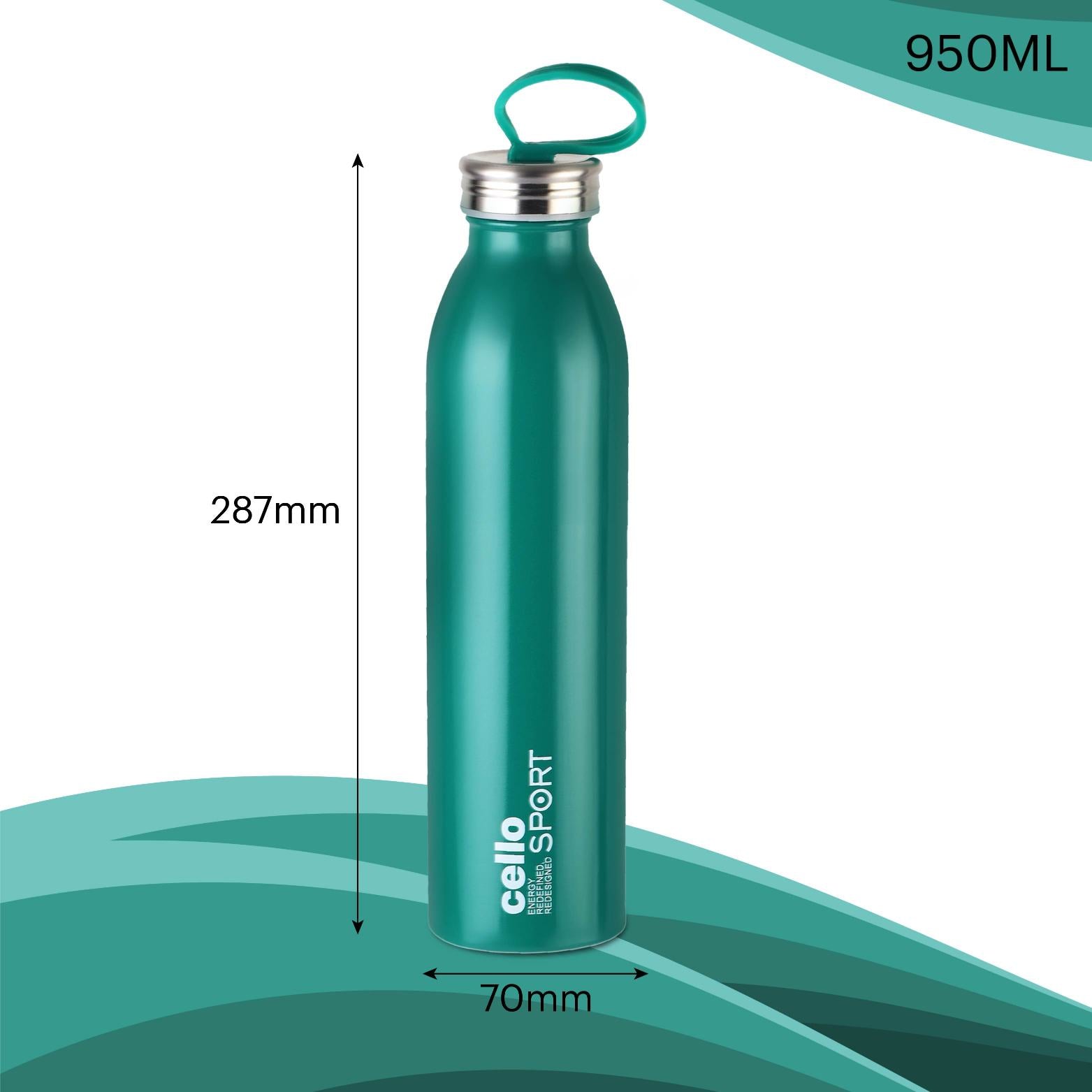 Cello Nios Flask, Vacusteel Water Bottle - view 58