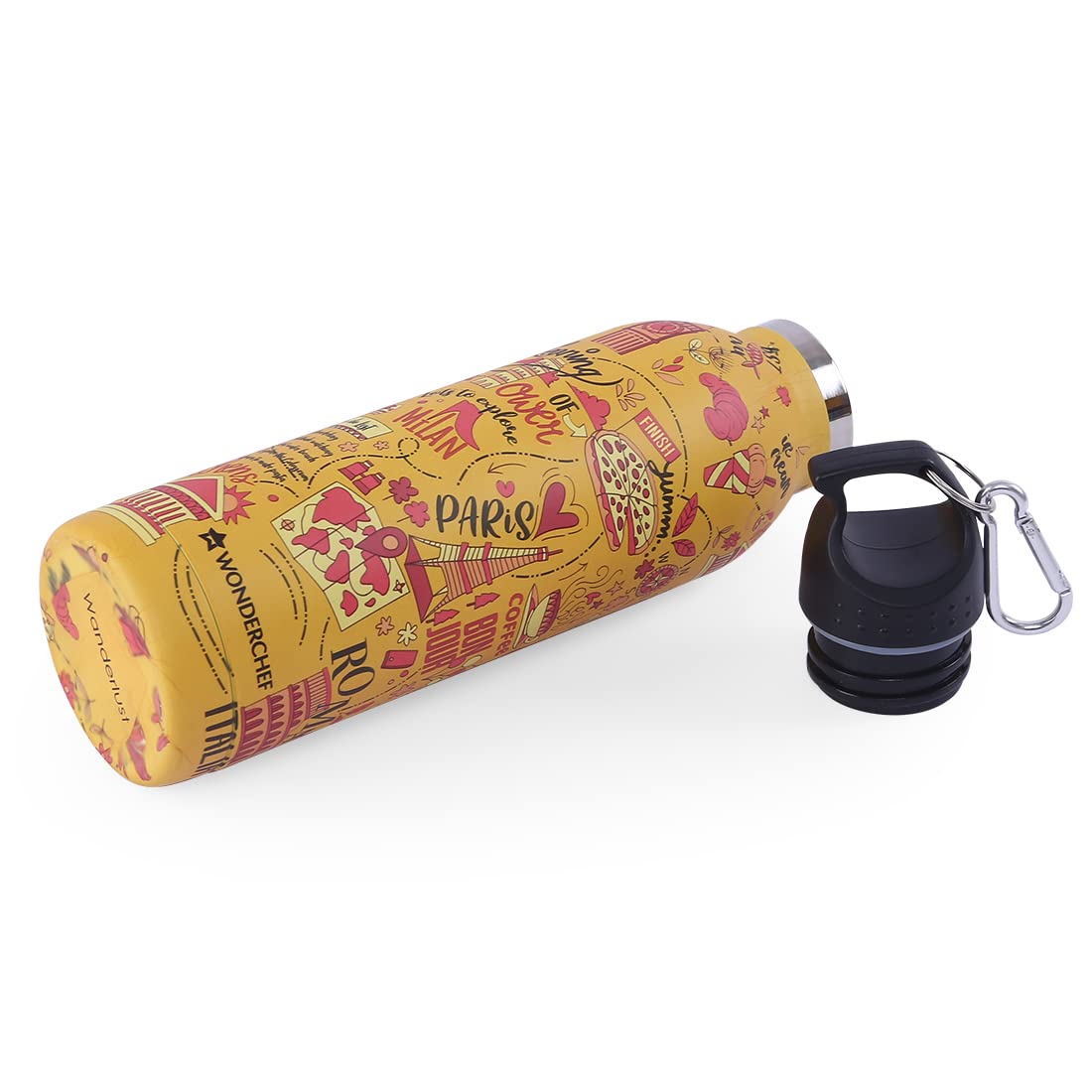Wonderchef Wanderlust, 600ml, Double Wall Stainless Steel,. - view 7