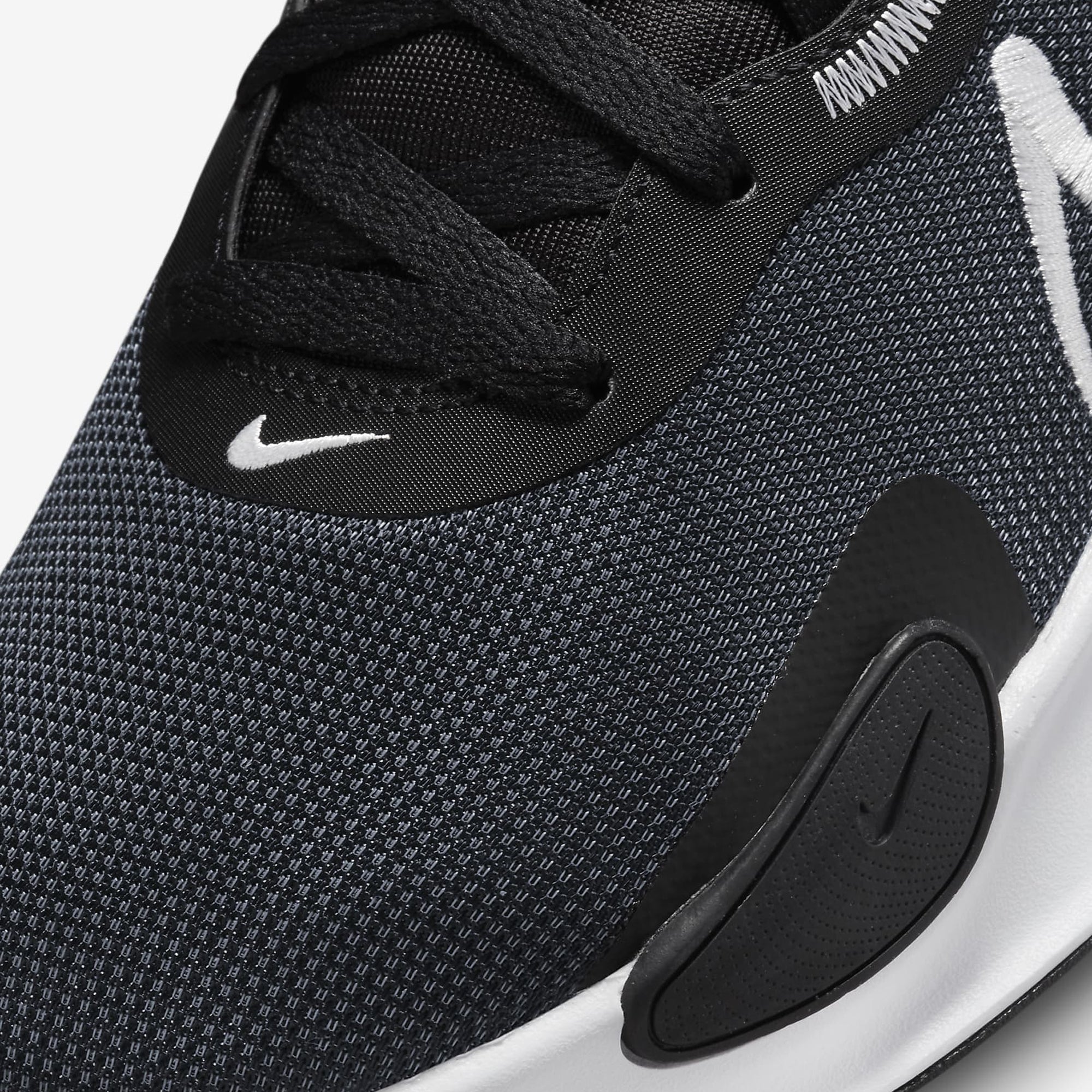 Nike | ELEVATE 3 { BLACK/WHITE-WOLF GREY-COOL GREY - view 4