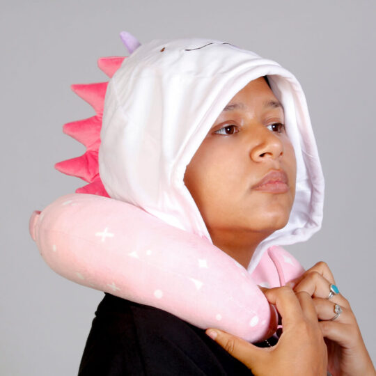 Mahak Animal Hoodie Travel Pillow - view 2