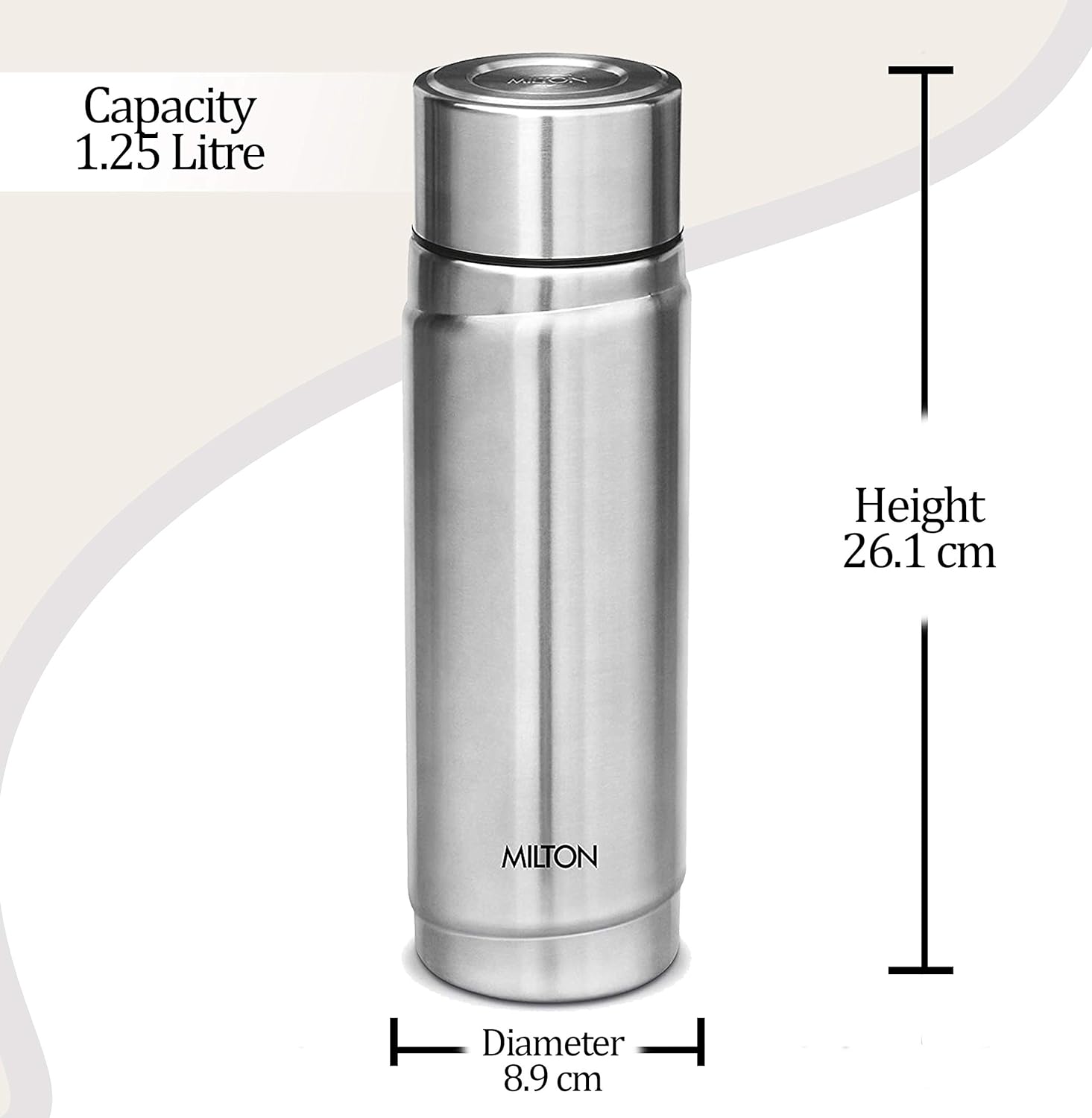 Steel Vegas Deluxe Insulated Stainless Steel Water Bottle (Milton) - view 4