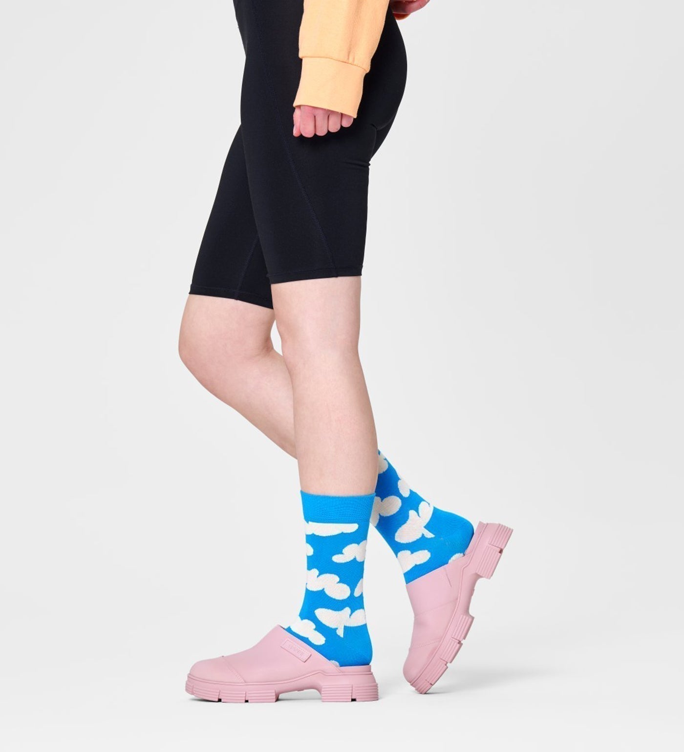 Happy Socks Unisex Cloudy Crew Length Socks for Women and Men - view 5